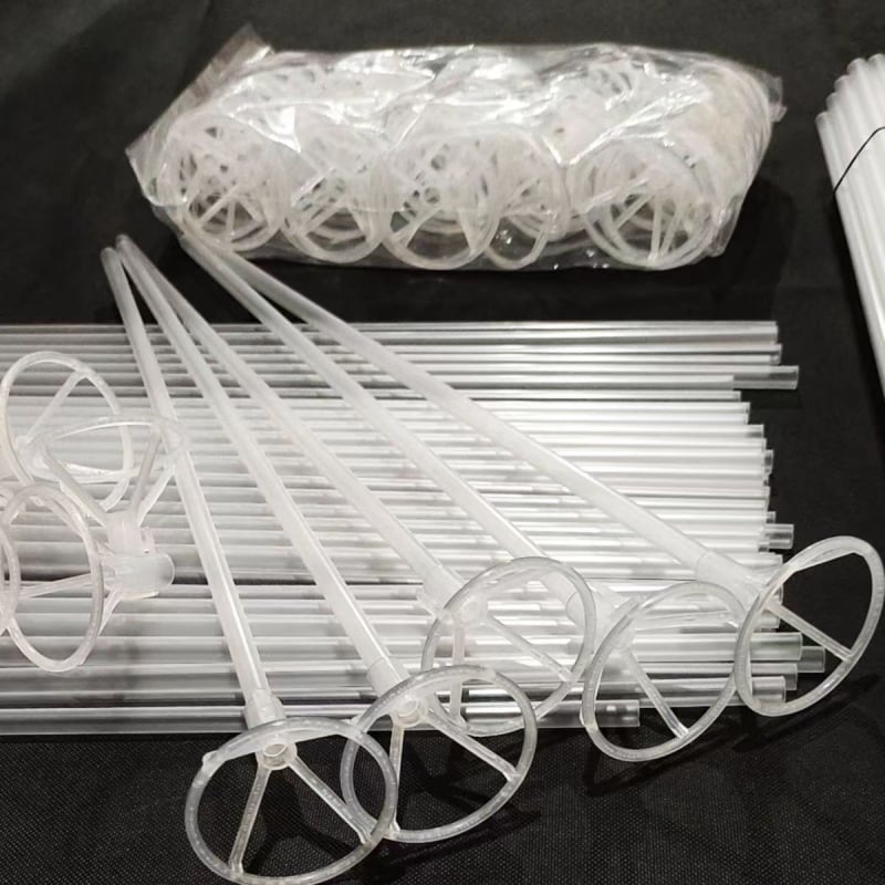 Set balon štapića, papirni materijal, duga papirna traka, za pod balone