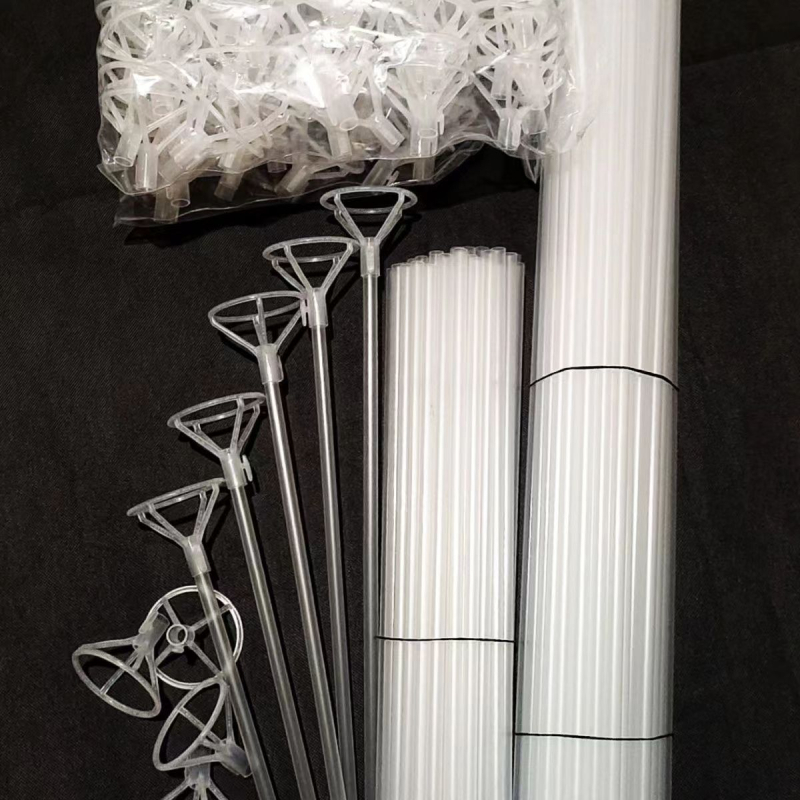Set balon štapića, papirni materijal, duga papirna traka, za pod balone