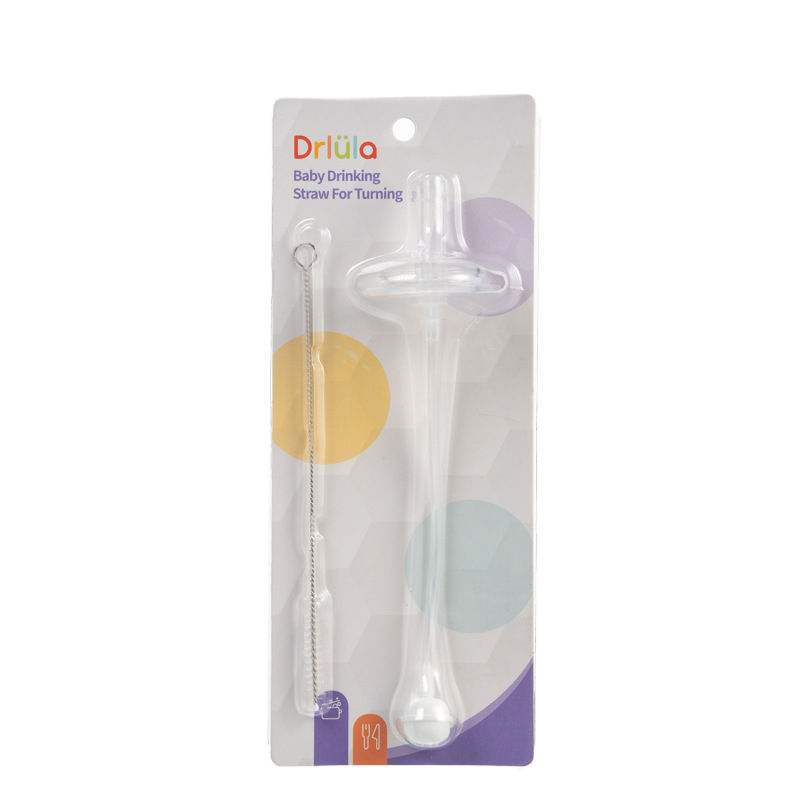 Doraemon Σετ για Εκμάθηση Πόσης από Μπουκάλι με Καλαμάκι και Καπάκι για Μπουκάλια με Ευρύ Στόμιο — Ευθύς Σχεδιασμός, Χωρίς Χειρολαβή, Χωρίς Λογότυπο