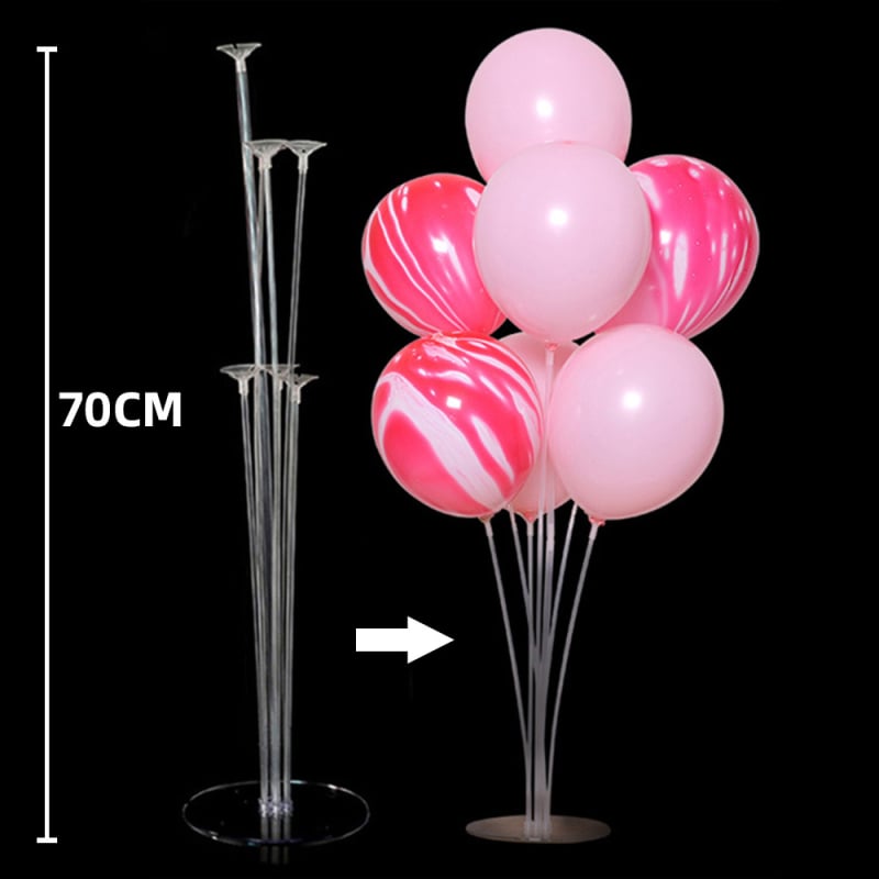 Stalak za balone za stol – plastika, CY marka, unutarnja uporaba, svečani stil