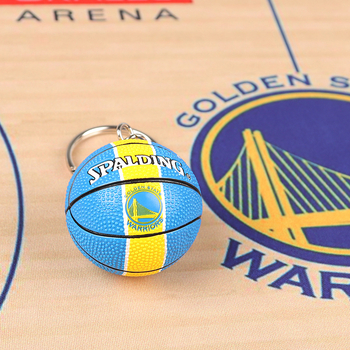 Ключодържател за баскетбол — гумен, единична опаковка, фен аксесоари