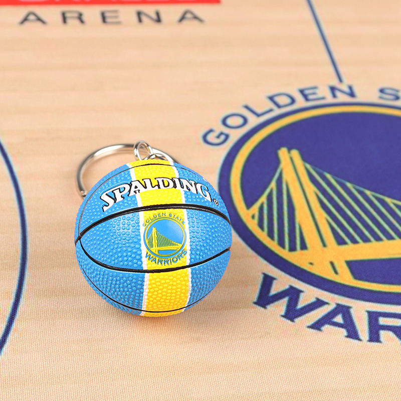 Ключодържател за баскетбол — гумен, единична опаковка, фен аксесоари