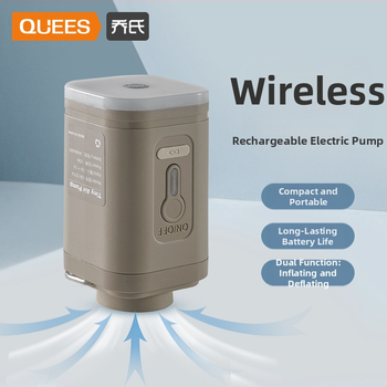 Αυτοκινητόδρομια ηλεκτρική αντλία αέρα για εξωτερικό κάμπινγκ και οικιακή χρήση, φορητή αντλία για φούσκωμα/αναρρόφηση στρωμάτων αέρα, USB επαναφορτιζόμενη, 70 L/min, ψηφιακή οθόνη