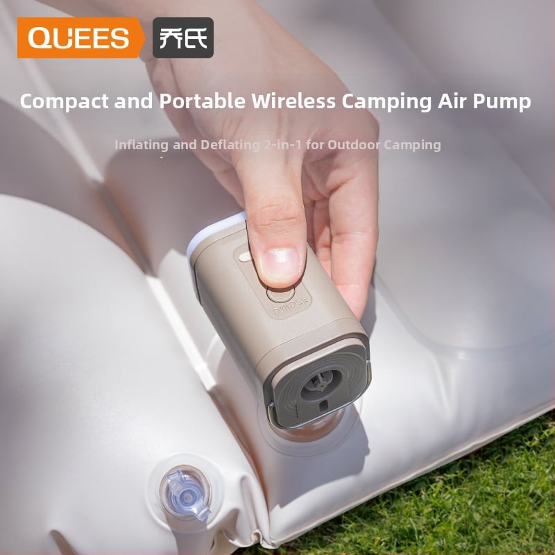 Αυτοκινητόδρομια ηλεκτρική αντλία αέρα για εξωτερικό κάμπινγκ και οικιακή χρήση, φορητή αντλία για φούσκωμα/αναρρόφηση στρωμάτων αέρα, USB επαναφορτιζόμενη, 70 L/min, ψηφιακή οθόνη