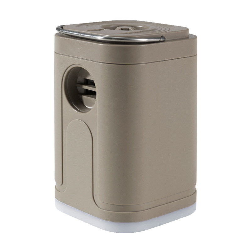 Αυτοκινητόδρομια ηλεκτρική αντλία αέρα για εξωτερικό κάμπινγκ και οικιακή χρήση, φορητή αντλία για φούσκωμα/αναρρόφηση στρωμάτων αέρα, USB επαναφορτιζόμενη, 70 L/min, ψηφιακή οθόνη