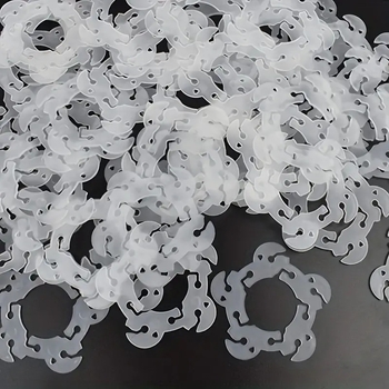 50 kom Plastiknih klipova za balone s dizajnom cvijeta šljive, za vanjske prostore i sportske događaje