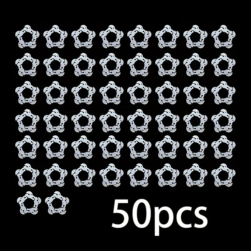 50 kom Plastiknih klipova za balone s dizajnom cvijeta šljive, za vanjske prostore i sportske događaje