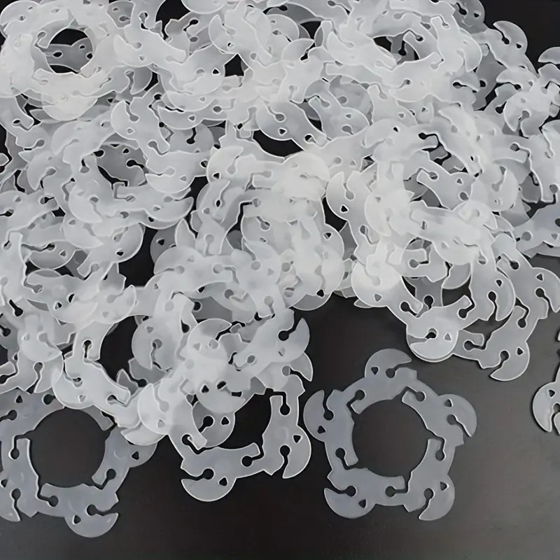 50 kom Plastiknih klipova za balone s dizajnom cvijeta šljive, za vanjske prostore i sportske događaje