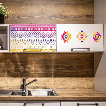 PET geometrijska šablona za crtanje – DIY graffiti sprej umjetnost | Materijal: PET; Uvoz: Ne; IP licenca: Ne