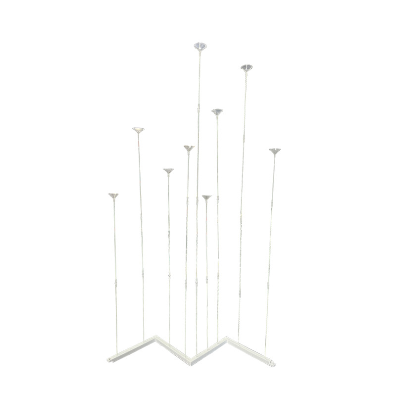 Milai plastična stativa za balone, s sklopivim nosačem, unutarnja upotreba, sportski događaji