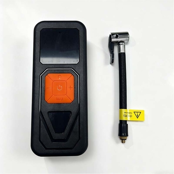 Ασύρματη φορητή αντλία αέρα αυτοκινήτου με ψηφιακή οθόνη, επαναφορτιζόμενη, 12V, 30 L/min, μετρητής πίεσης ελαστικών