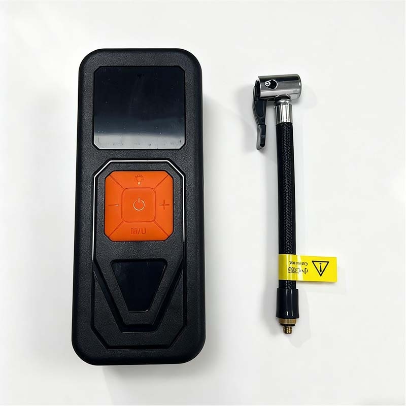 Ασύρματη φορητή αντλία αέρα αυτοκινήτου με ψηφιακή οθόνη, επαναφορτιζόμενη, 12V, 30 L/min, μετρητής πίεσης ελαστικών