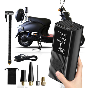 Prijenosna USB napajana automobilska pumpa za zrak, 12V, jednocilindrična, 25 L/min, <80W