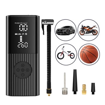 Prijenosna USB napajana automobilska pumpa za zrak, 12V, jednocilindrična, 25 L/min, <80W