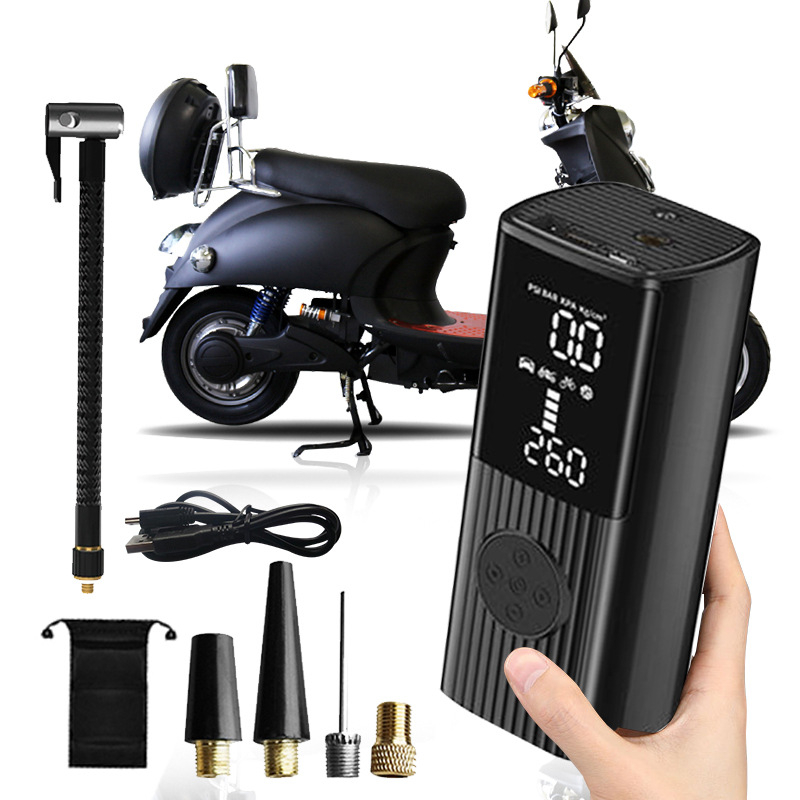 Prijenosna USB napajana automobilska pumpa za zrak, 12V, jednocilindrična, 25 L/min, <80W
