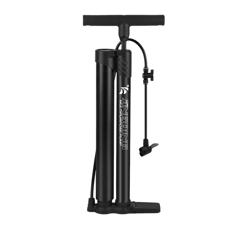 Jingding BC002 robbanásbiztos levegő pumpa elektromos járművekhez, kerékpárokhoz és autókhoz — anyag: vas, maximális nyomás 160 psi.