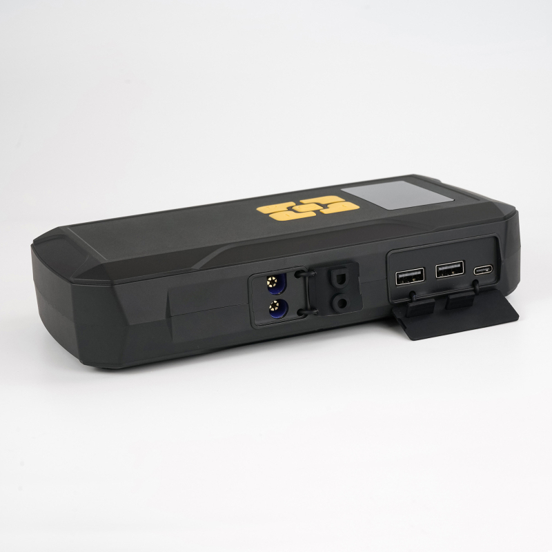 Αντλητής αέρα αυτοκινήτου με ενσωματωμένη μπαταρία λιθίου, 12V, 80W, 30 L/min, ψηφιακή οθόνη, όλα σε ένα για έκτακτη παροχή ρεύματος