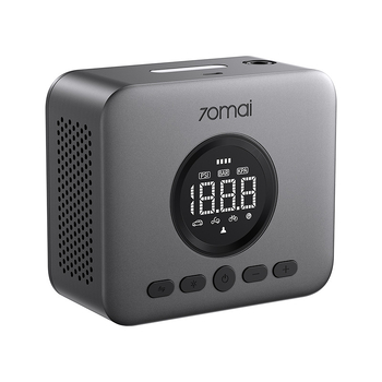 70Mai TP07 Pompa de pneuri auto fără fir cu afișaj digital, portabilă, 12V, 80W, reîncărcabilă, încărcare USB, 25 L/min