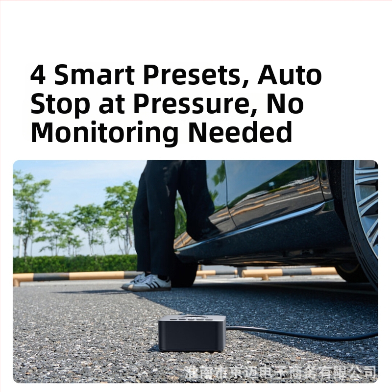 70Mai TP07 Pompa de pneuri auto fără fir cu afișaj digital, portabilă, 12V, 80W, reîncărcabilă, încărcare USB, 25 L/min