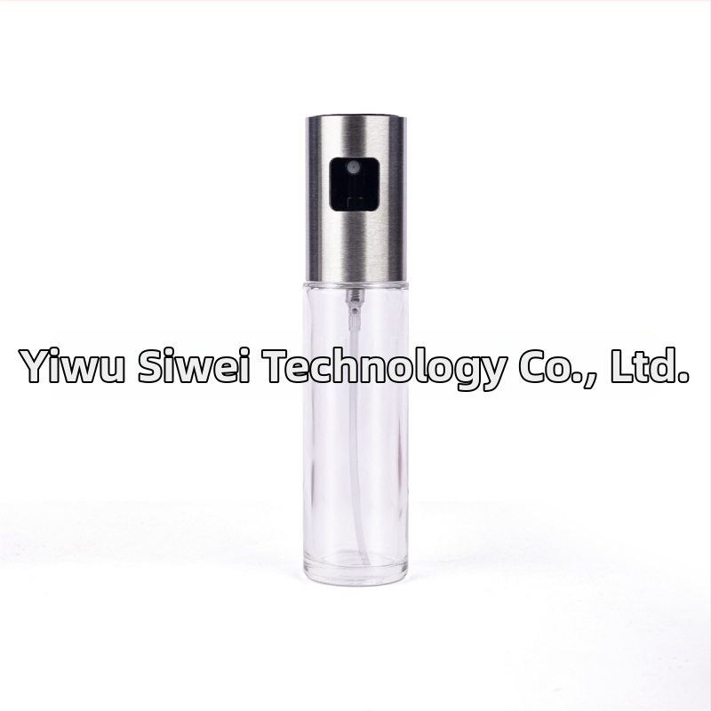 Recipient de ulei cu funcție dublă: turnare și pulverizare, acrilic, design cu apăsare pentru control sănătos al uleiului, potrivit pentru utilizare acasă și grătar în aer liber