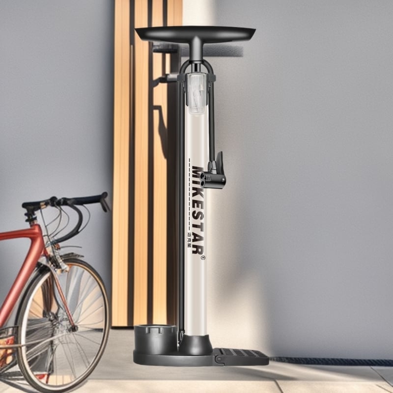 Pompa manuală cu înaltă presiune XZ-3250, Mike Star, corp din fier, 140 PSI, include duză pentru mingi multiple