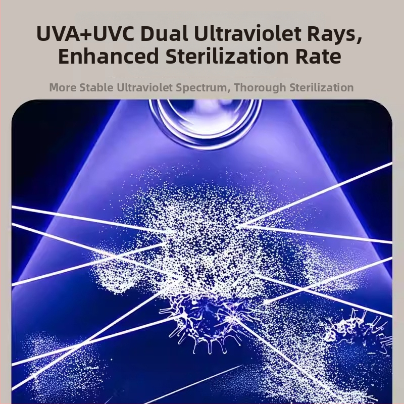 spedu sterilizator UV pentru sticle de bebe cu uscare, model 1, 80W, alimentare prin priză