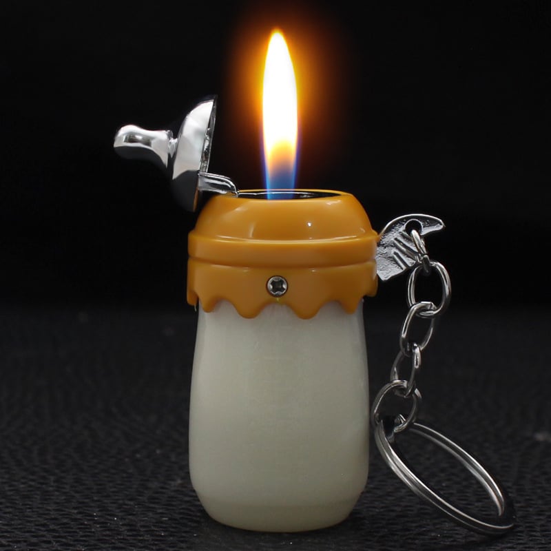 Plastični upaljač, na butan, jednostavan dizajn, kolekcionarski komad