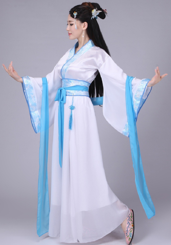 Hosszú Hanfu ruha nők 18-24 évesek számára — chiffon, 70–80% poliészter, egyéb anyagok <30%, 2023 tavasza