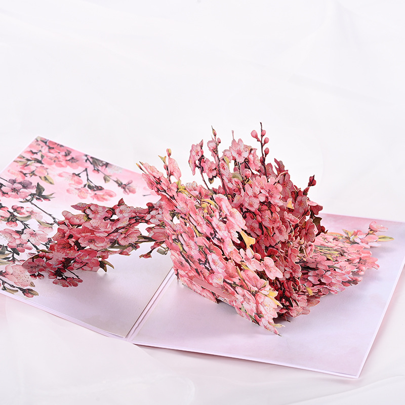 3D ručno izrađena čestitka – premium poklon, papir