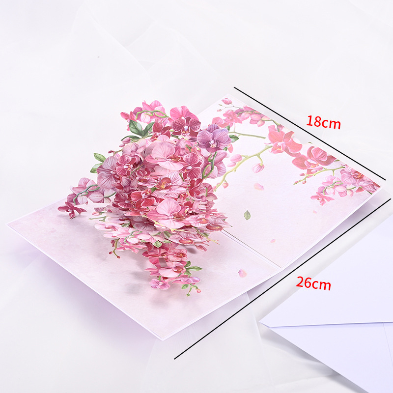 3D ručno izrađena čestitka – premium poklon, papir
