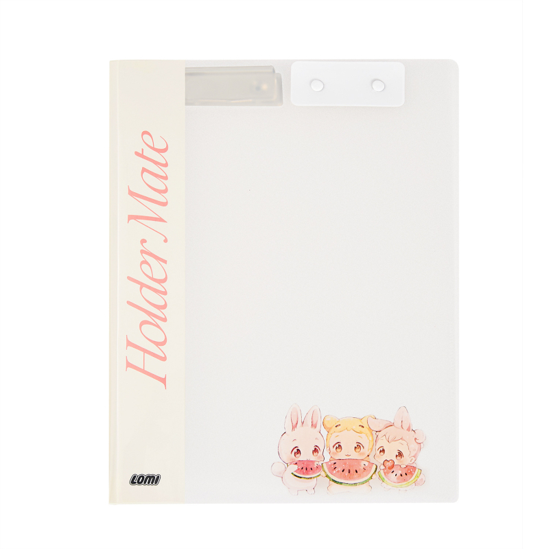 Organizator pentru coli de test cu clips dublu puternic, din plastic, compatibil cu formatele A4–A3, clemă de dimensiune A4, imprimarea siglei disponibilă