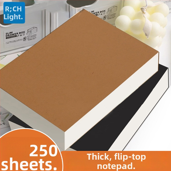 Light – 5 caiete groase pentru examene, pagini interioare goale, copertă din piele