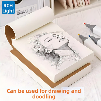 Light – 5 caiete groase pentru examene, pagini interioare goale, copertă din piele