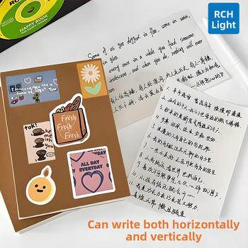 Light – 5 caiete groase pentru examene, pagini interioare goale, copertă din piele