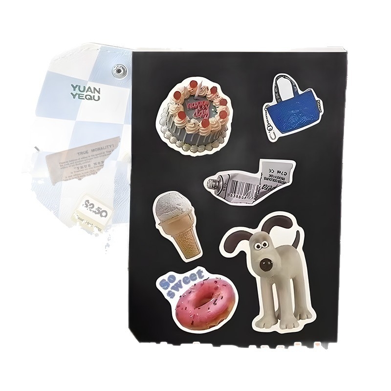 Light – 5 caiete groase pentru examene, pagini interioare goale, copertă din piele