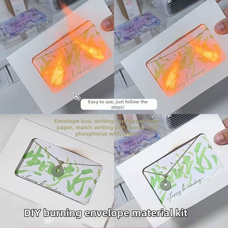 Felicitare din carton, realizată manual, stil simplu și modern, potrivită pentru nunți și zile de naștere.