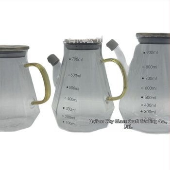 Recipient de ulei din sticlă borosilicată cu capac, design diamant, etanș, anti-aderent