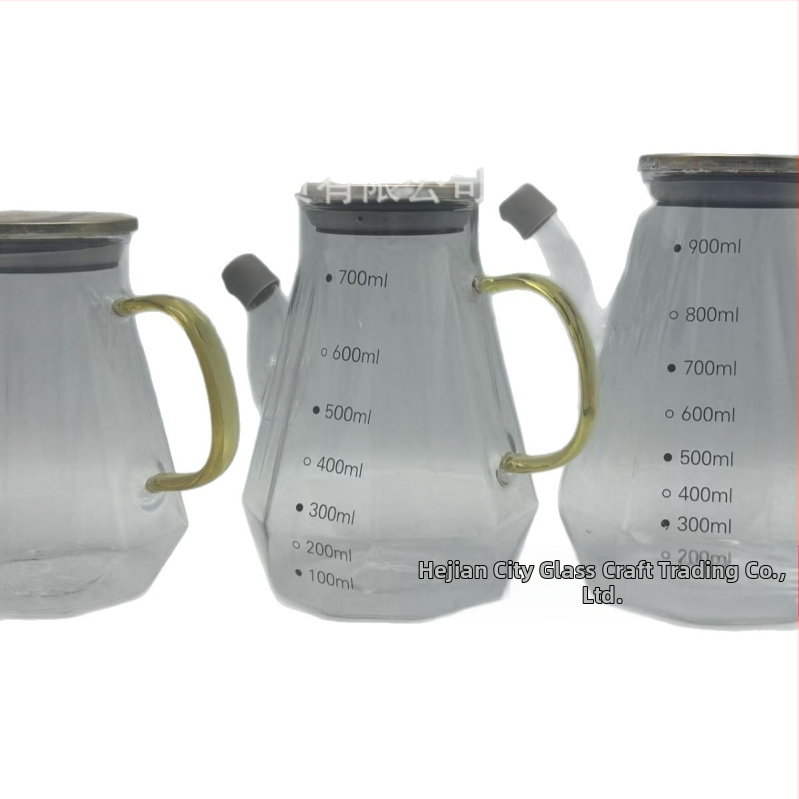 Recipient de ulei din sticlă borosilicată cu capac, design diamant, etanș, anti-aderent