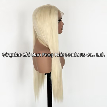 Perucă exotică cu dantelă frontală; producție semi-automatizată și semi-manuală; fibre rezistente la temperatură; poate fi vopsită sau buclată