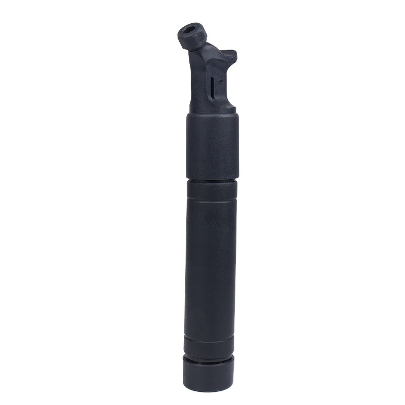 Pompa manuală MP19 reglabile pentru mingi, cu 2 ace de aer, lungime 190 mm