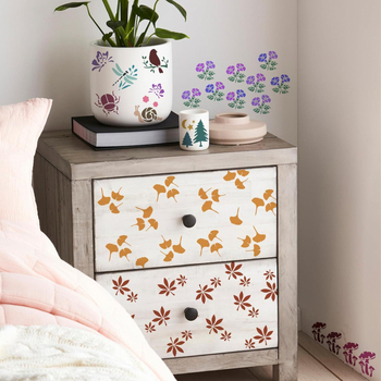 Șablon 72 de foi cu modele goale de flori și păsări, ACC637 PET; export transfrontalier: Da; nu este importat