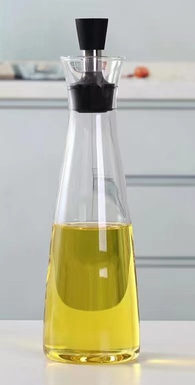 Sticlă din sticlă pentru ulei și sos, etanșă, design european, cu logo imprimat, brand Ruiteng, decembrie 2023