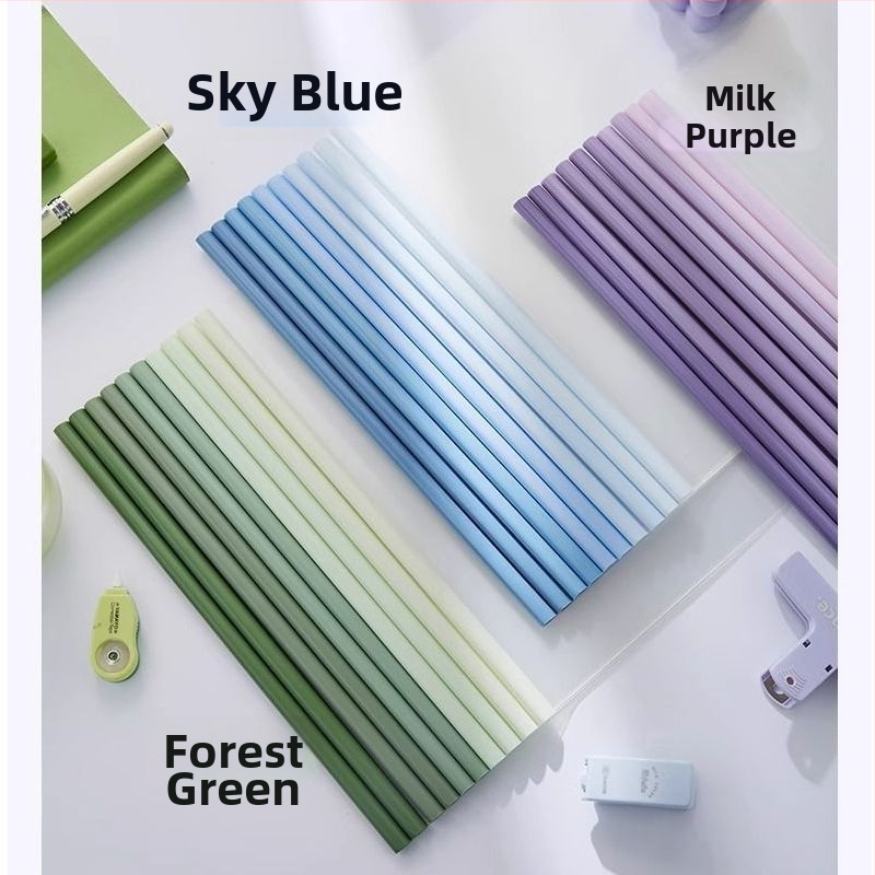 Folder gradient transparent cu clemă de levier pentru documente, model Cgj17280180, Material: Altul, Tip: Altul