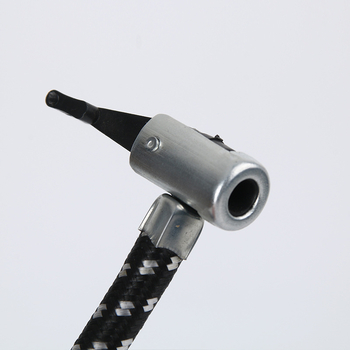 Pompa manuală de aer, design monocorp, corp din fier, lungime 64, include ac pentru mingi