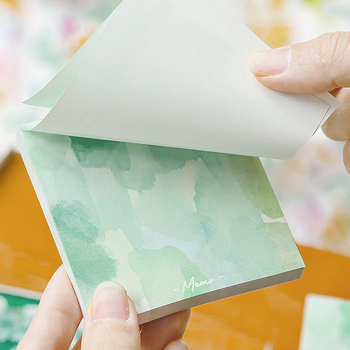 Note de acuarelă – 100 buc., pătrate, hârtie pentru scris