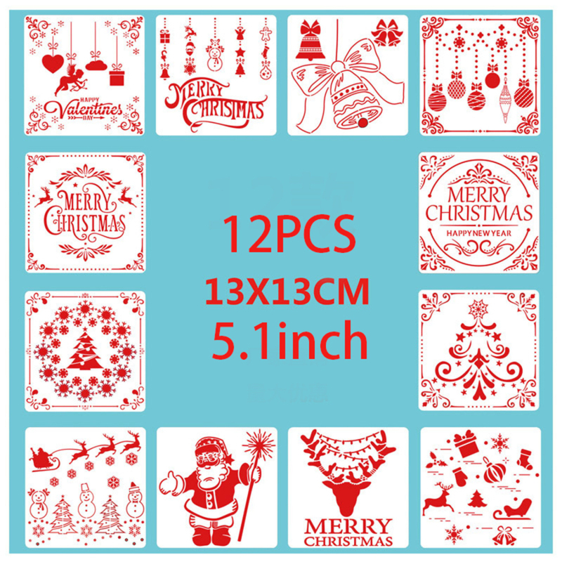 Șablon de pictură decupat pentru modele DIY desenate manual; Material: plastic; Brand: Owkjasw; marcă privată autorizată; Drepturi IP: Nu