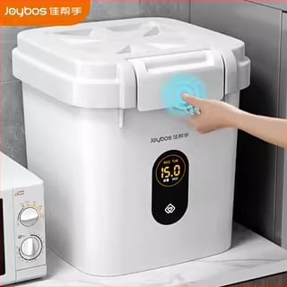 Container pentru depozitare orez și făină – sigilat, rezistent la umiditate și insecte, 9–10 L, plastic PP, stil modern