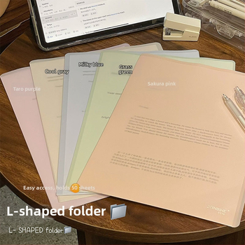 Mapă din plastic în formă de L, pentru documente A4, cu capacitate mare, grosimea plăcii 20 mm, clemă 305×220 mm.