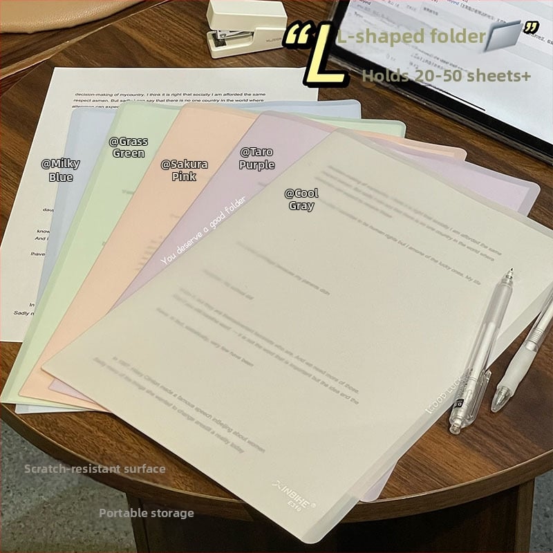 Mapă din plastic în formă de L, pentru documente A4, cu capacitate mare, grosimea plăcii 20 mm, clemă 305×220 mm.