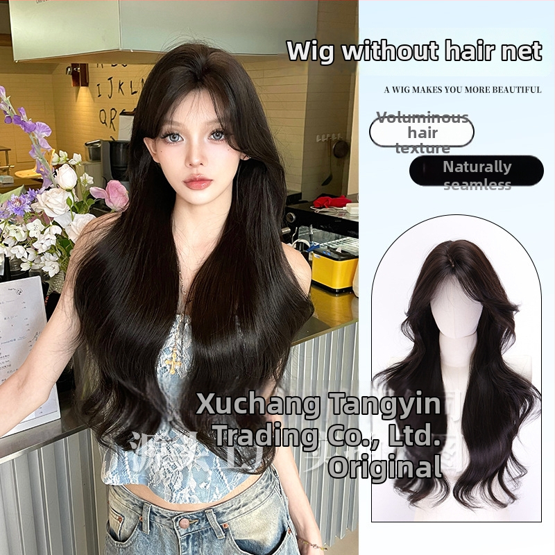 FP07 Piesă de perucă pentru volum, bucle lungi, fibre sintetice rezistente la căldură